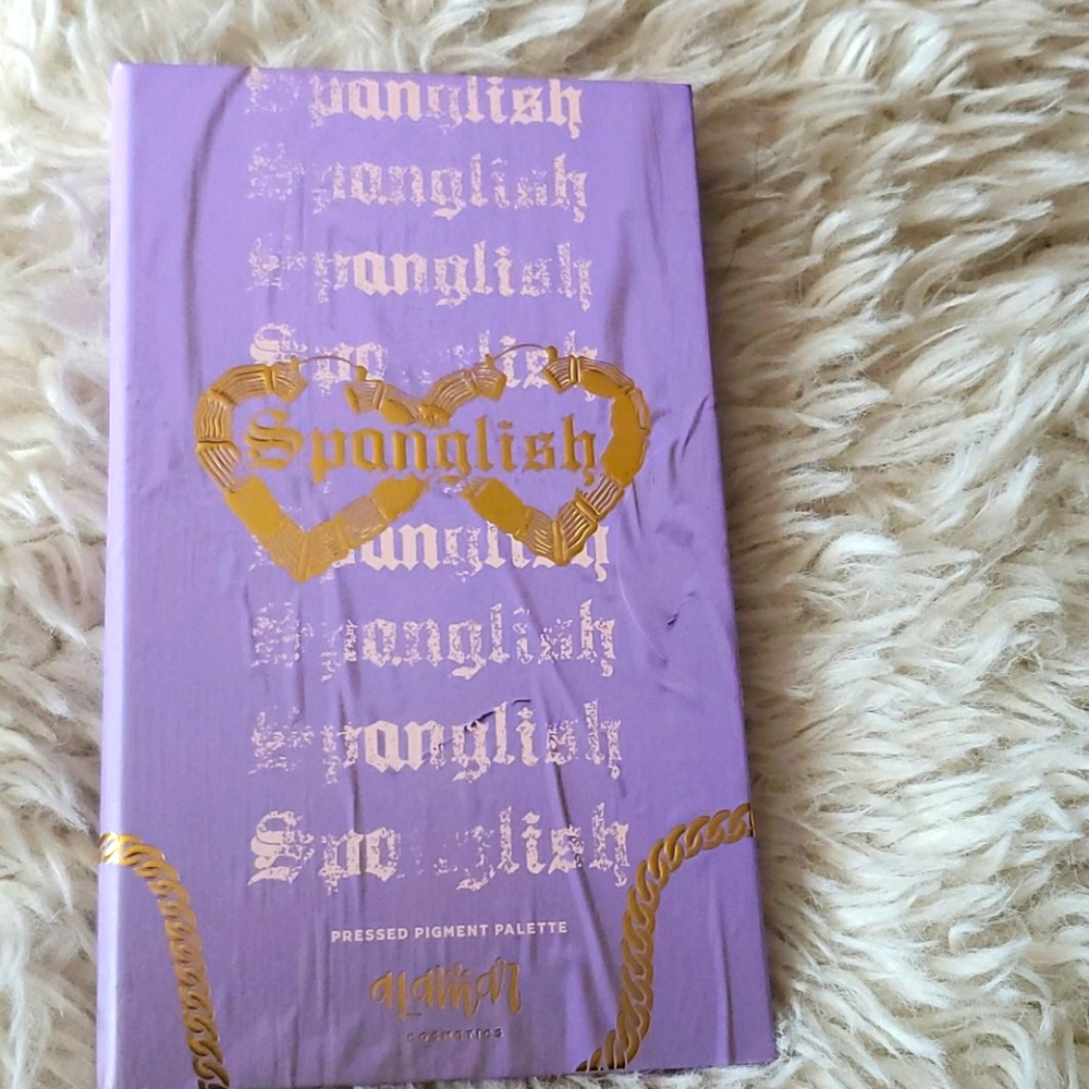 Brand new spanglish pressed pigment palette